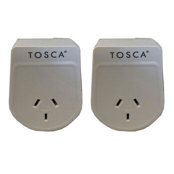 2PK Tosca OD Travel Power Adapter Converter Plug  - India