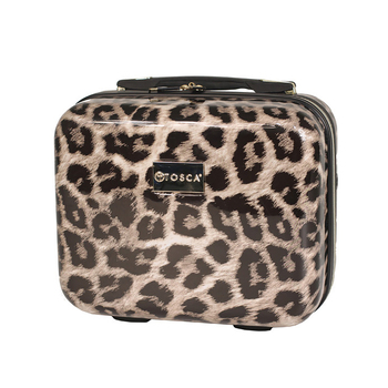 Tosca Leopard Beauty/Cosmetic Makeup Storage Case