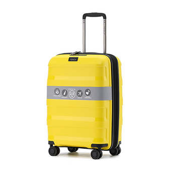 Tosca Comet PP 20" Cabin Trolley Travel Suitcase Luggage - Yellow