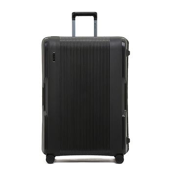 Tosca Knox 29" Checked Trolley Travel Suitcase Luggage - Black