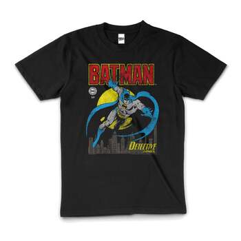 Batman Dark Knight DC Comics Superhero Cotton T-Shirt Black Size 2XL