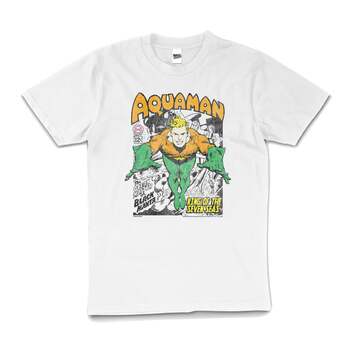 Aquaman King Of The Seven Seas Comic Cotton T-Shirt White Size 2XL