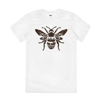 Save the Bees Bee Nature Earth Insect Cotton T-Shirt White Size 2XL