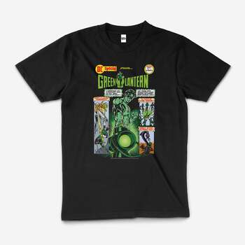 Green Lantern DC Special Superhero Cotton T-Shirt Black Size 3XL