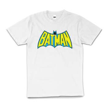 Batman Batwing Logo Dark Knight DC Cotton T-Shirt White Size 3XL