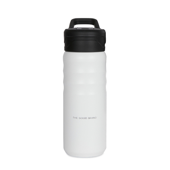 The Good Brand 532ml Med Insulated Drink Bottle - White 