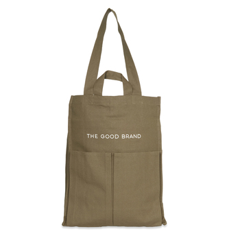 The Good Brand Women's Cotton Everyday Tote Bag 47cm - Grape Leaf