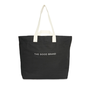 The Good Brand Women's Cotton Leisure Tote Bag 45x65cm - Black