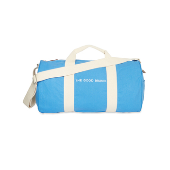 The Good Brand Cotton Women's Duffle Bag 32x55cm - Bright Blue