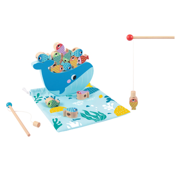 Tooky Toy Multifunction Fishing & Stacking Game