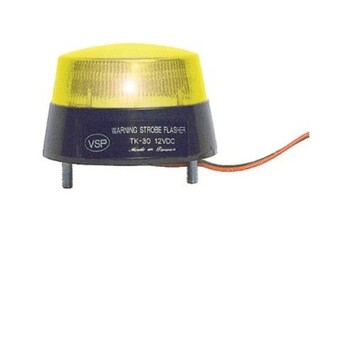 LED STROBE AMBER YELLOW 12V 