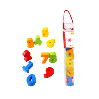 Tooky Toy My Numbers Wooden Counting Blocks