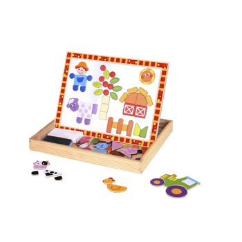 Tooky Toy Magnetic Puzzle Box - Farm