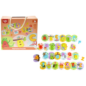 Tooky Toy Alphabet Puzzle In Carry Box