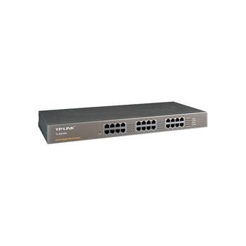 24 PORT GIGABIT NETWORK SWITCH METAL RACK MOUNT 10/100/1000M