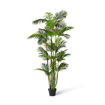 E Style 180cm Palm Cane Artificial Potted Plant - Green