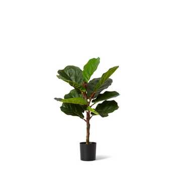 E Style 69cm Fiddle Tree Artificial Plant Decor - Green