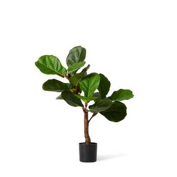 E Style 70cm Fiddle Tree Artificial Plant Decor - Green