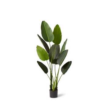 E Style 152cm Bird of Paradise Artificial Potted Plant - Green