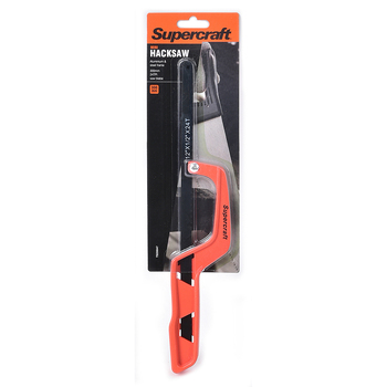 Supercraft Mini Multi Cut Hacksaw 300mm 24Tpi Orange