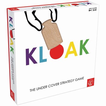 Roo Games Kloak Under Cover Strategy Board Game Kids Toy 8+