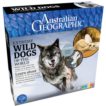 Australian Geographic Extreme Wild Dogs of the World Kids Toy 6+