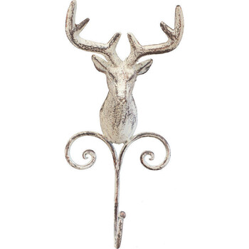 LVD Hook Deer Curla Metal 25cm Wall Hanging Decor Organiser 