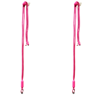 2PK Urban Products Nylon Pop Universal Mobile Phone Cord/Sling - Fuscia