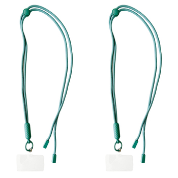 2PK Urban Products Nylon Pop Universal Mobile Phone Cord/Sling - Teal