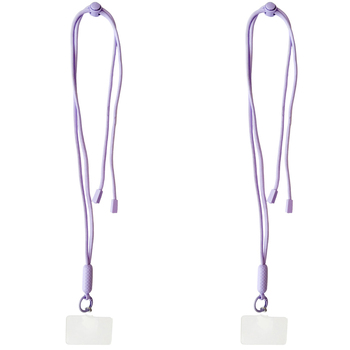 2PK Urban Products Nylon Pop Universal Mobile Phone Cord/Sling - Mauve