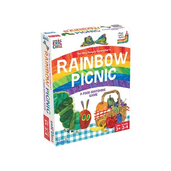 The Very Hungry Caterpillar Rainbow Picnic Game Toy 3+