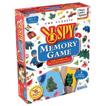 I Spy Memory Game Picture/Riddles Kids/Children Fun Activity Toy 4+