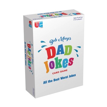 U.Games bob Moog's Dad Jokes Card Game Interactive Toy 8+