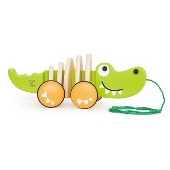 Hape Walk A Long Crocodile Kids/Toddler Fun Toy 12m+