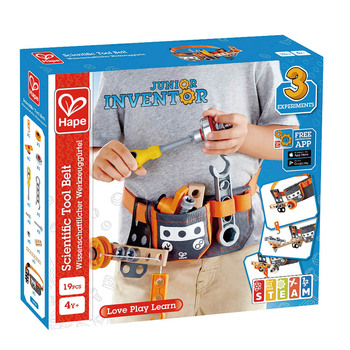 Hape Scientific Tool Belt Kids/Toddler Pretend Toy 4+