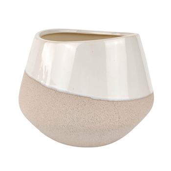 Urban 15cm Preston Planter Garden Pot Medium - White/Beige