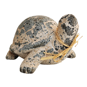 Urban 11.5cm Delphi Turtle Garden Ornament Home Yard Decor - Grey