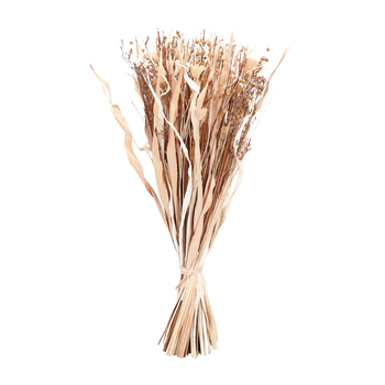 Urban 60cm Dried Flowers & Foliage Bunch Home Display - Natural