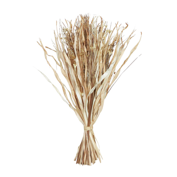 Urban 80cm Dried Flowers & Foliage Bunch Home Display - Natural