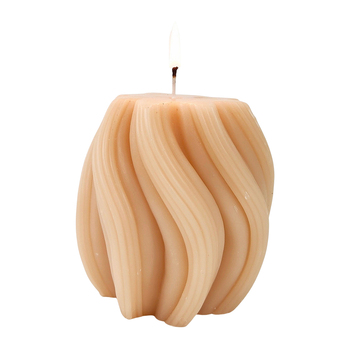 Urban Swirl 10cm Vanilla Scented Candle Home Fragrance - Honey