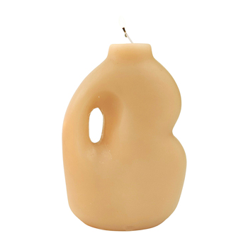 Urban Abstract 15cm Vanilla Scented Candle Home Fragrance - Honey