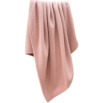 Urban Products Teddy Boucle Throw Blanket Light Pink 150x120cm