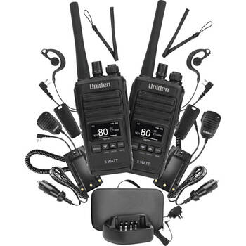 5W UHF DELUX HANDHELD TWIN PK