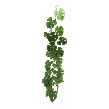 Urban Hanging Artificial 117cm Monstera Vine Plant - Green