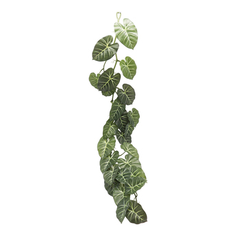 Urban Hanging Artificial 117cm Variegated Ivy Wine Faux Plant - Green