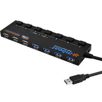 7-Port USB 3.0 and USB 2.0 Hub Manager