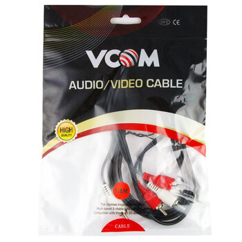 V-Com 2Rca(M)/2Rca(M) Lead 1.8M