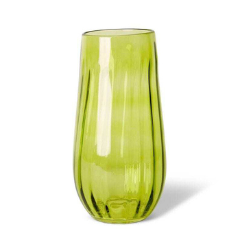 E Style 35cm Glass Demi Tall Flower Vase Decor - Smoky Green