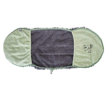 Vigar Pets Club Microfibre Cat/Dog Noodles Towel Green/Grey