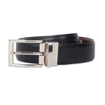 Van Heusen Men's 32" Pin Buckle Belt Flex Stretch Reversible Black/Brown